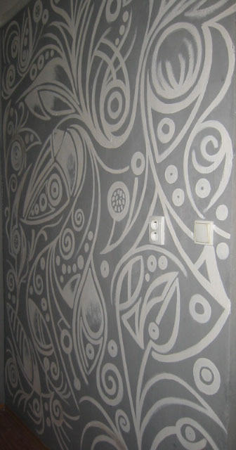 Jaro - 3x2,5m, barva do interiéru na zdi